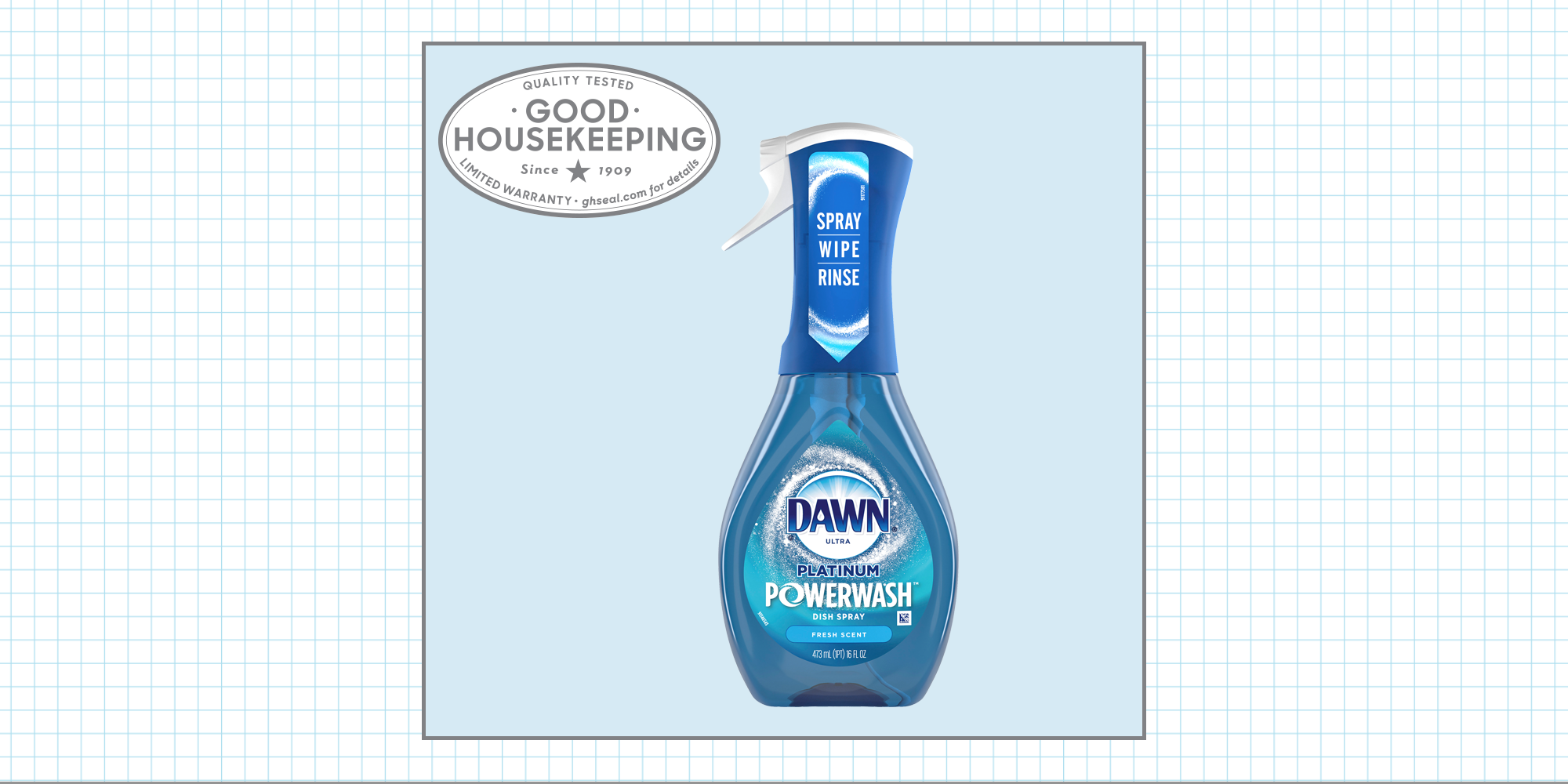 GH Seal Spotlight: Dawn Platinum Powerwash Dish Spray