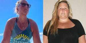 dawn desarmeau running weight loss