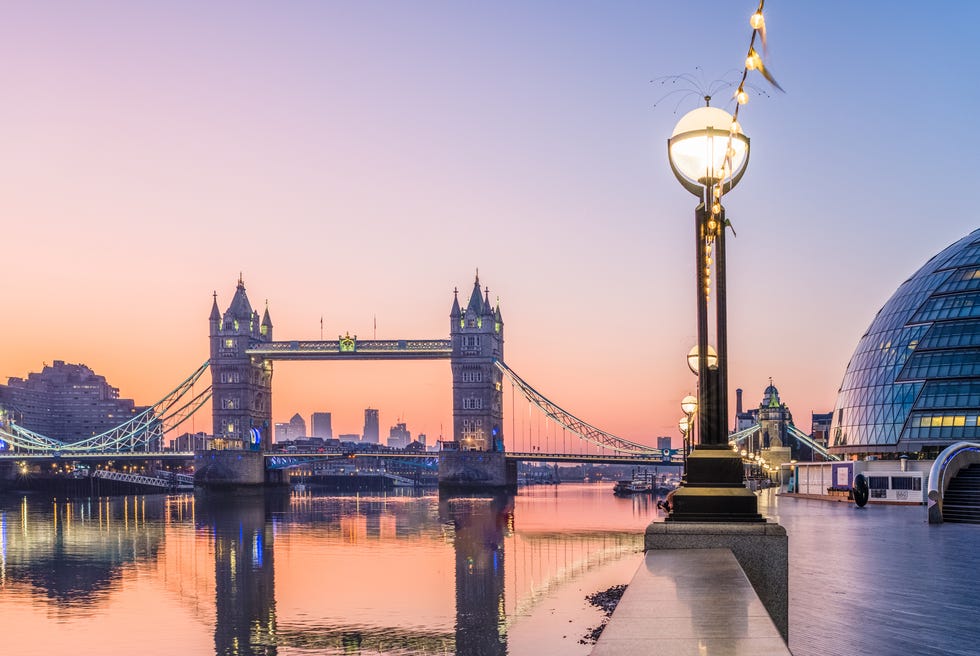 see tower bridge on a city break in february