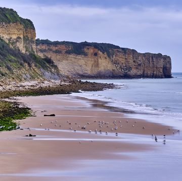 dday omaha beach in normandië, frankrijk