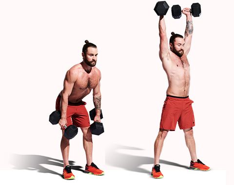 This 4-Move Dumbbell Finisher Scorches Calories While Building Muscle Fast