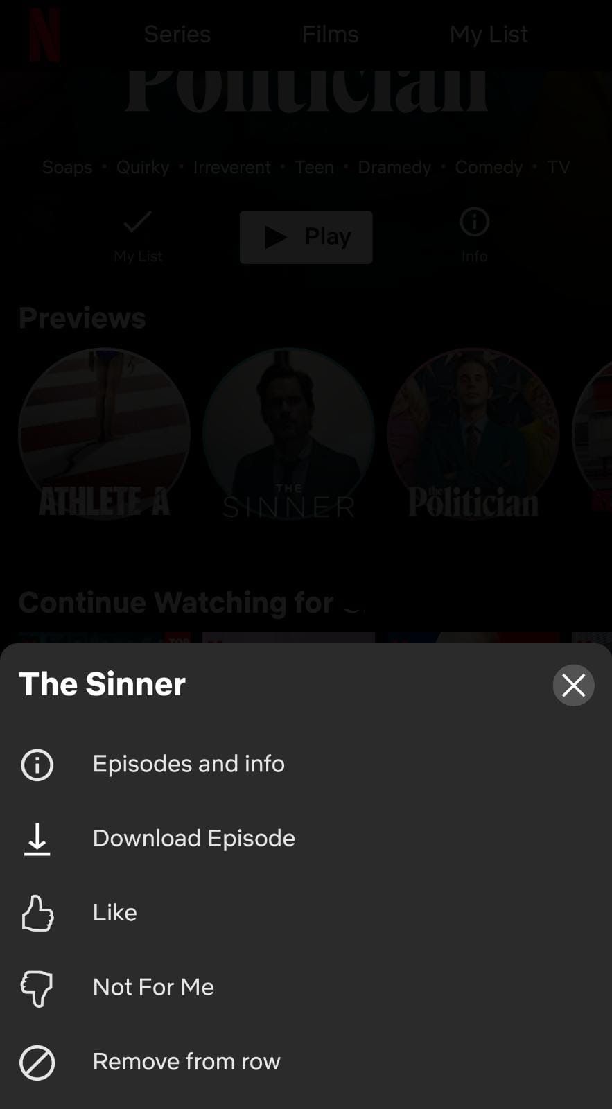 You can now easily remove titles from Netflix s Continue Watching