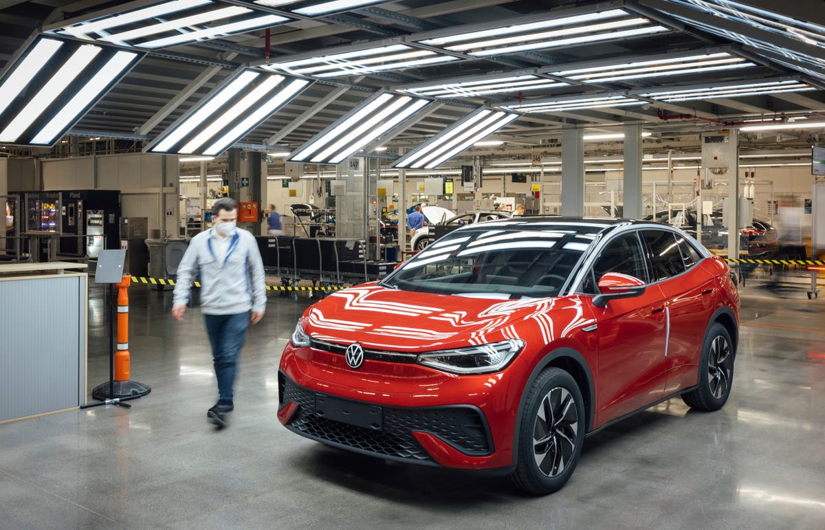 VW ID.5 Coupe-Style EV Assembly Starts in Zwickau