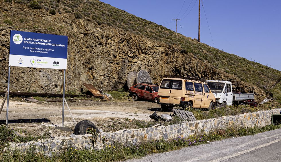 recycling cars in greece