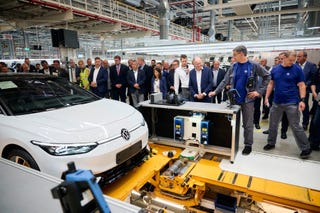 VW Starts Production of Tesla Model 3 Rival