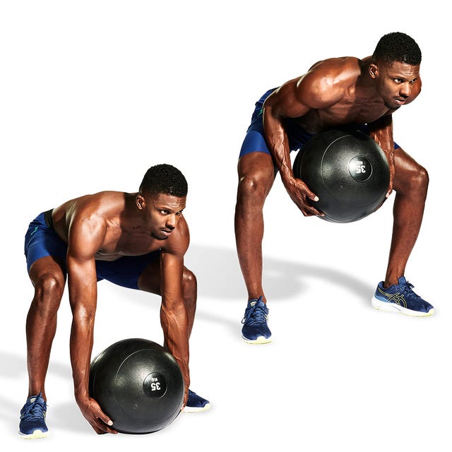 Build Functional Muscle Fast With This 3-Move D-Ball Workout