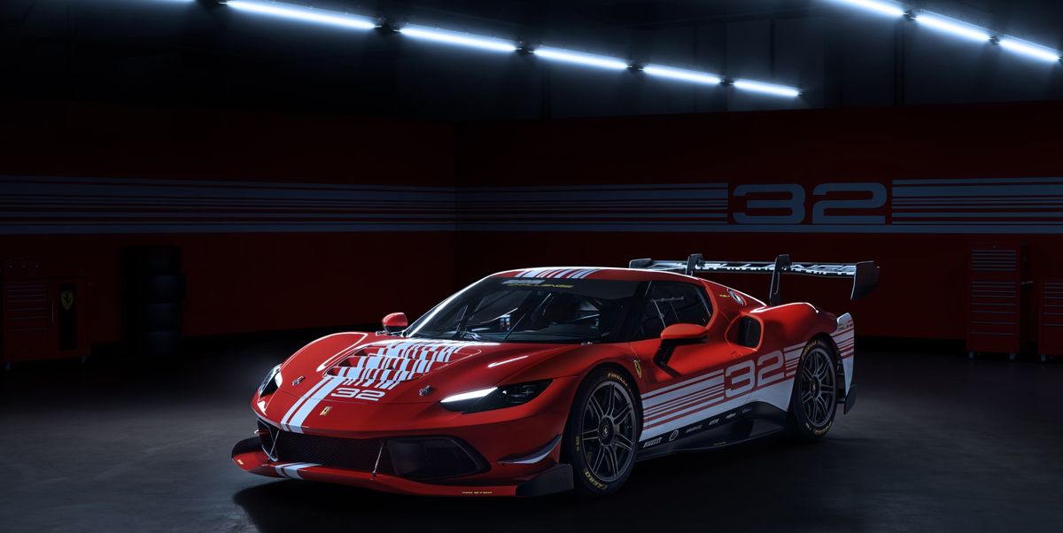 Ferrari prezentuje nowy samochód wyścigowy 296 Challenge