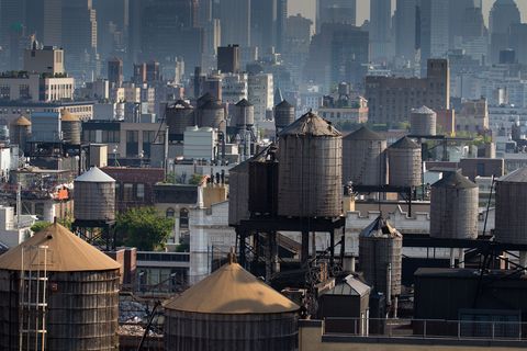 new york city water tanks