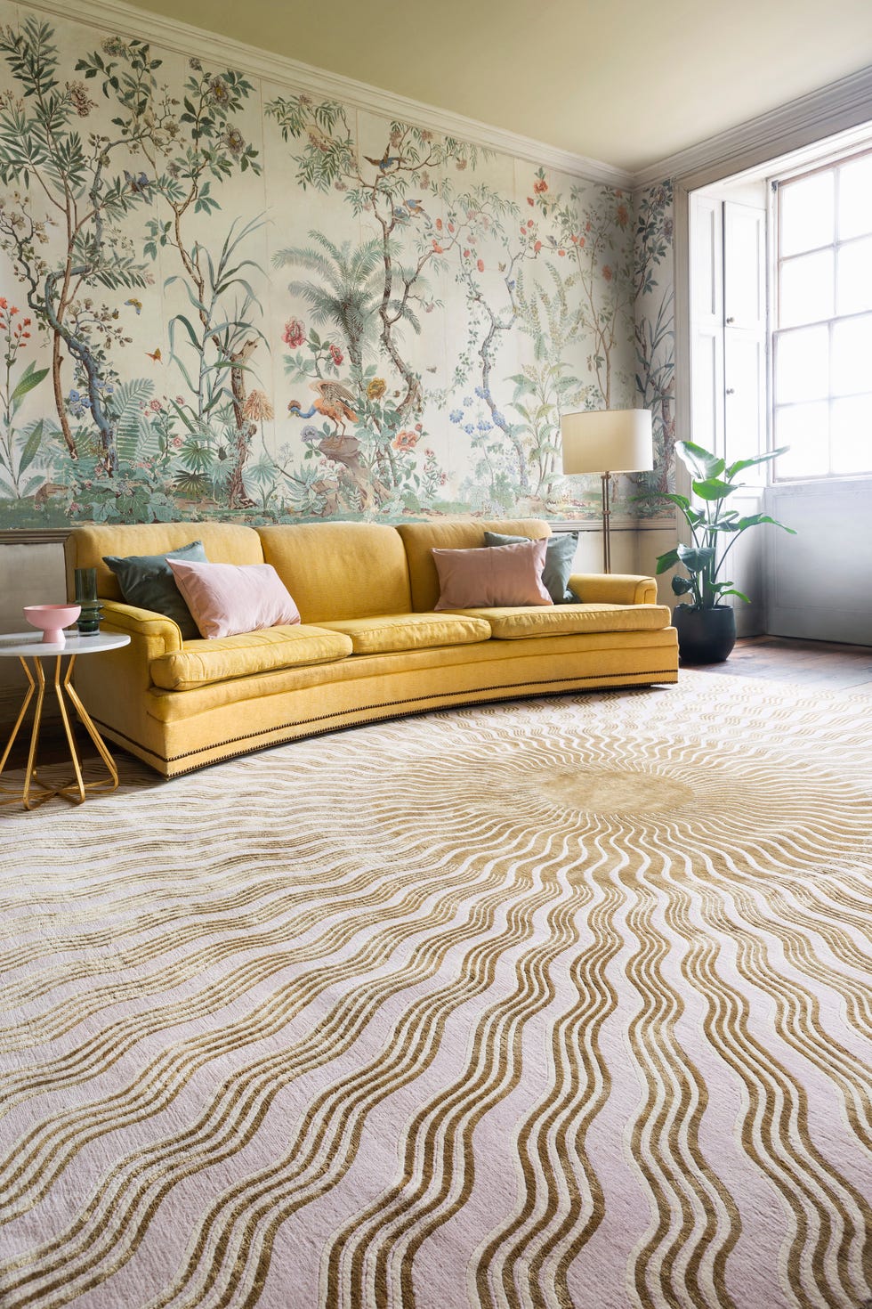 Sunray Pink rug by Mary Katrantzou for The Rug Company