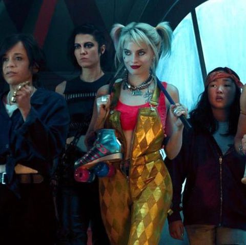 huntress, harley quinn, cassandra cain and black canary head into battle in birds of prey, the 8th movie in the dc movies in order