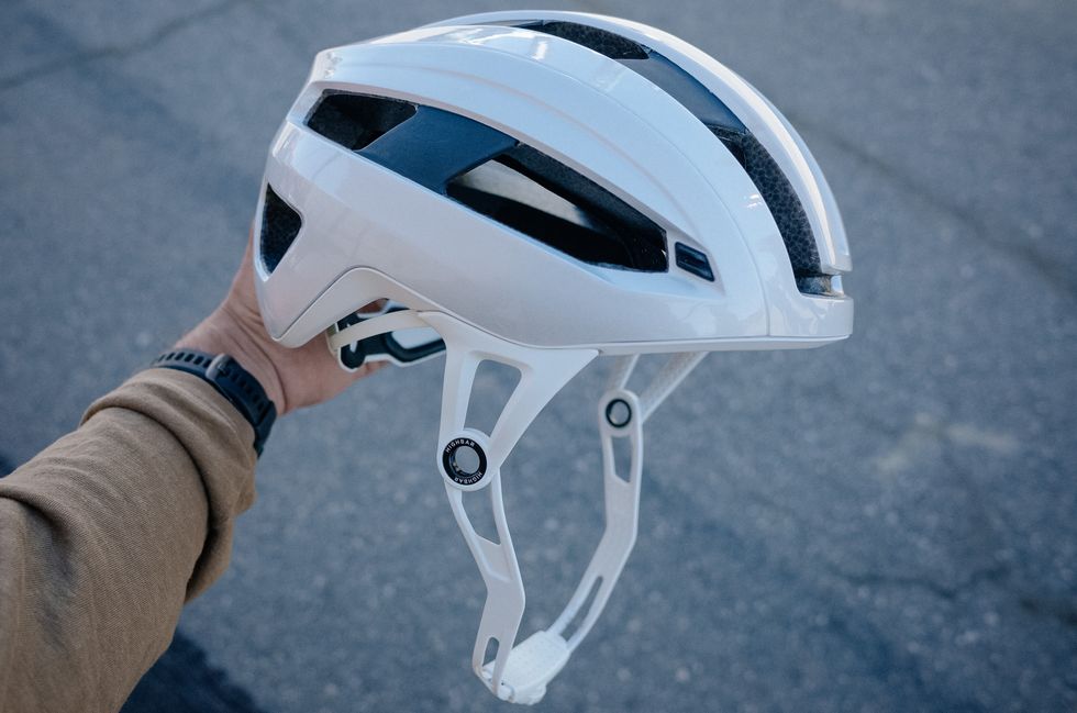 highbar equipped helmet