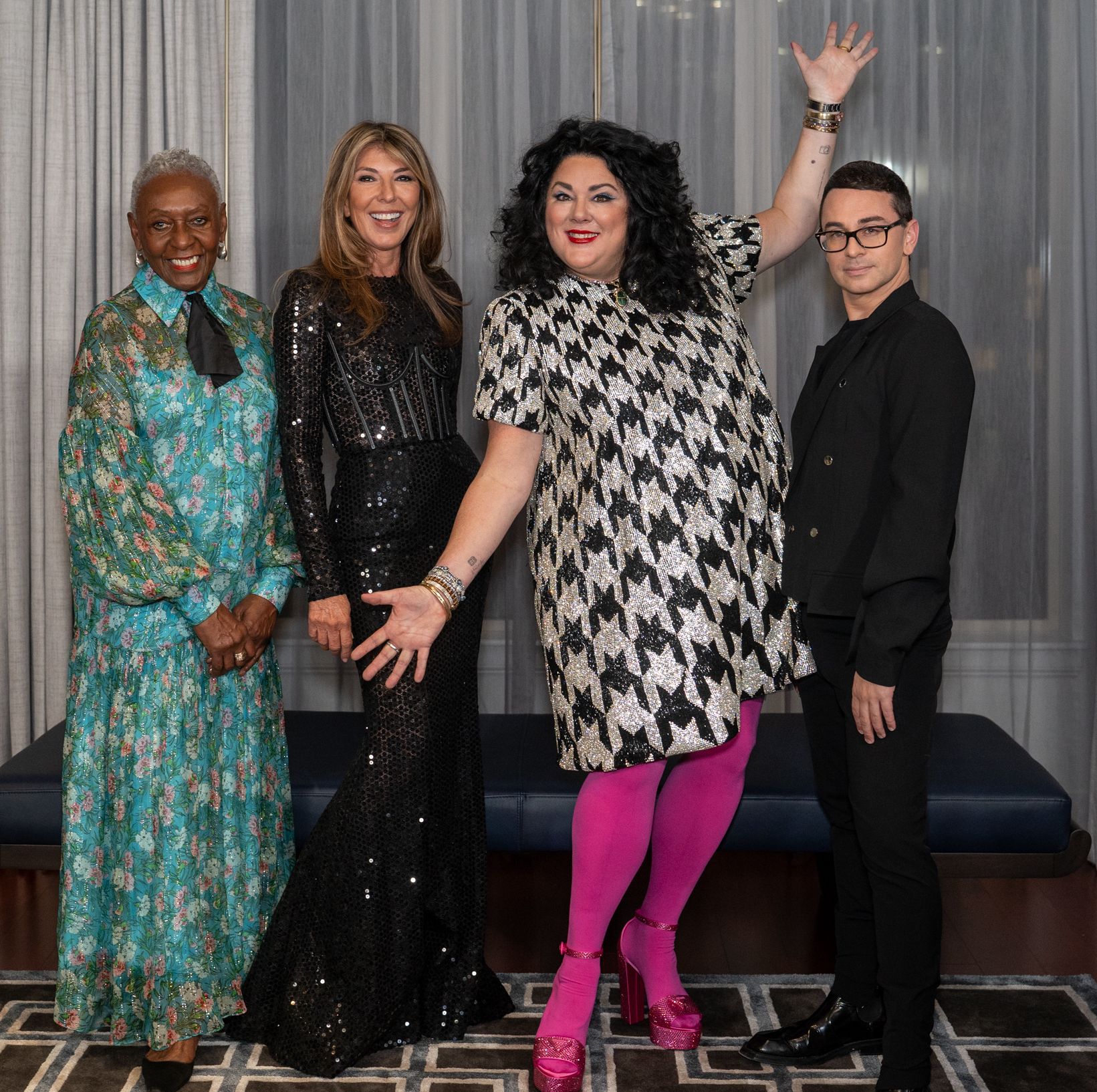 The event celebrated Garcia, Siriano, Bethann Hardison, and Ashley Longshore's feats in the industry.