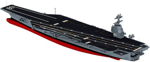 uss enterprise ford class aircraft carrier