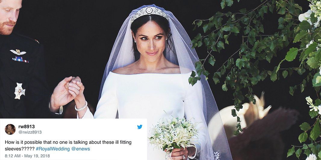 The Queen Shaded Meghan Markles Wedding Dress