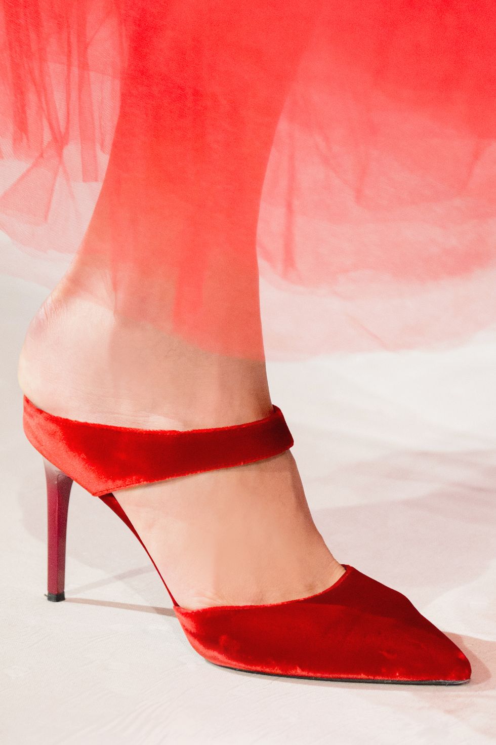 Footwear, Red, High heels, Shoe, Leg, Fashion, Human leg, Ankle, Joint, Haute couture, 
