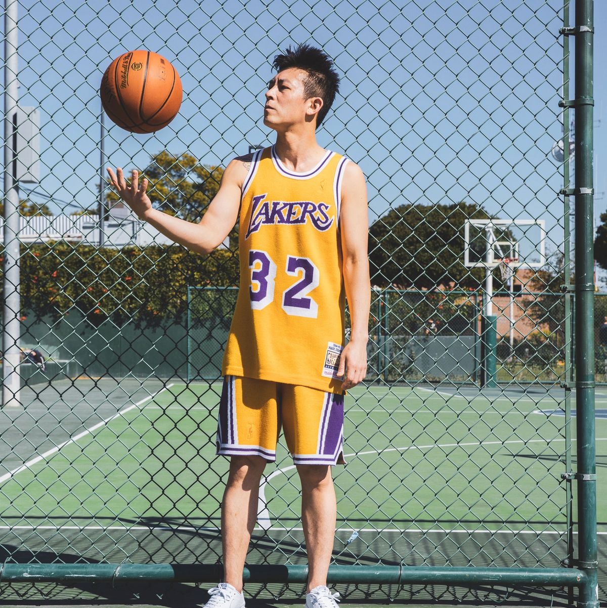 Los Angeles Lakers NBA crop top - Collabs - T-shirts - CLOTHING