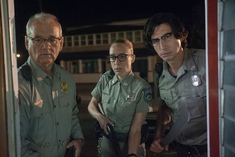 Bill Murray, Chloe Sevigny, and Adam Driver in The Dead Don't Die
