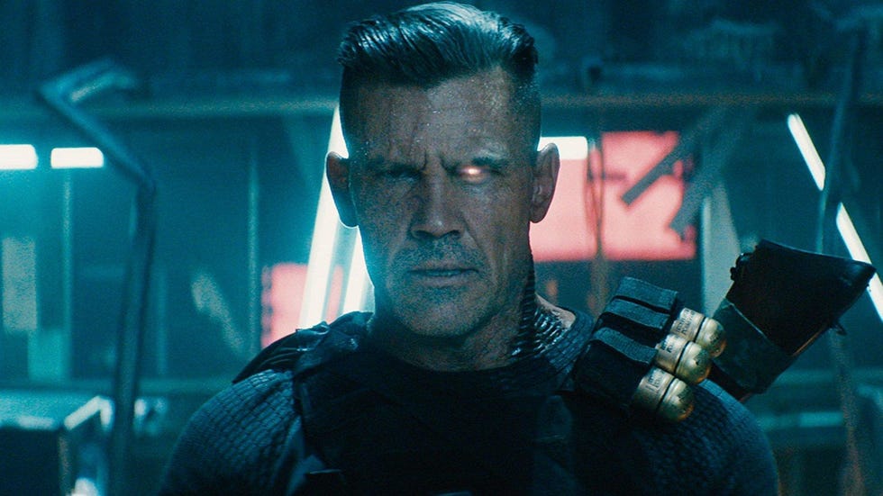 deadpool 2 2018, con josh brolin