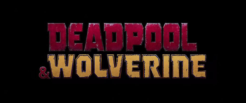 logotipo del título de deadpool 3