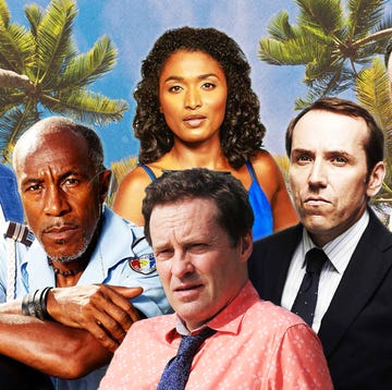 Death in paradise leavers – ardal o'hanlon, kris marshall, danny john jules