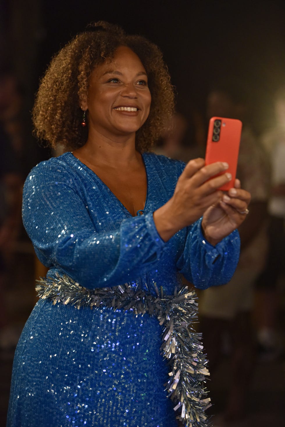 angela griffin in the death in paradise christmas special 2024