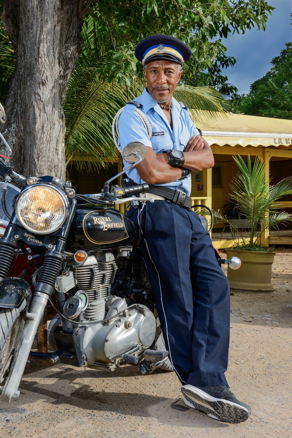 danny johnjules as officer dwayne myers in death in paradise