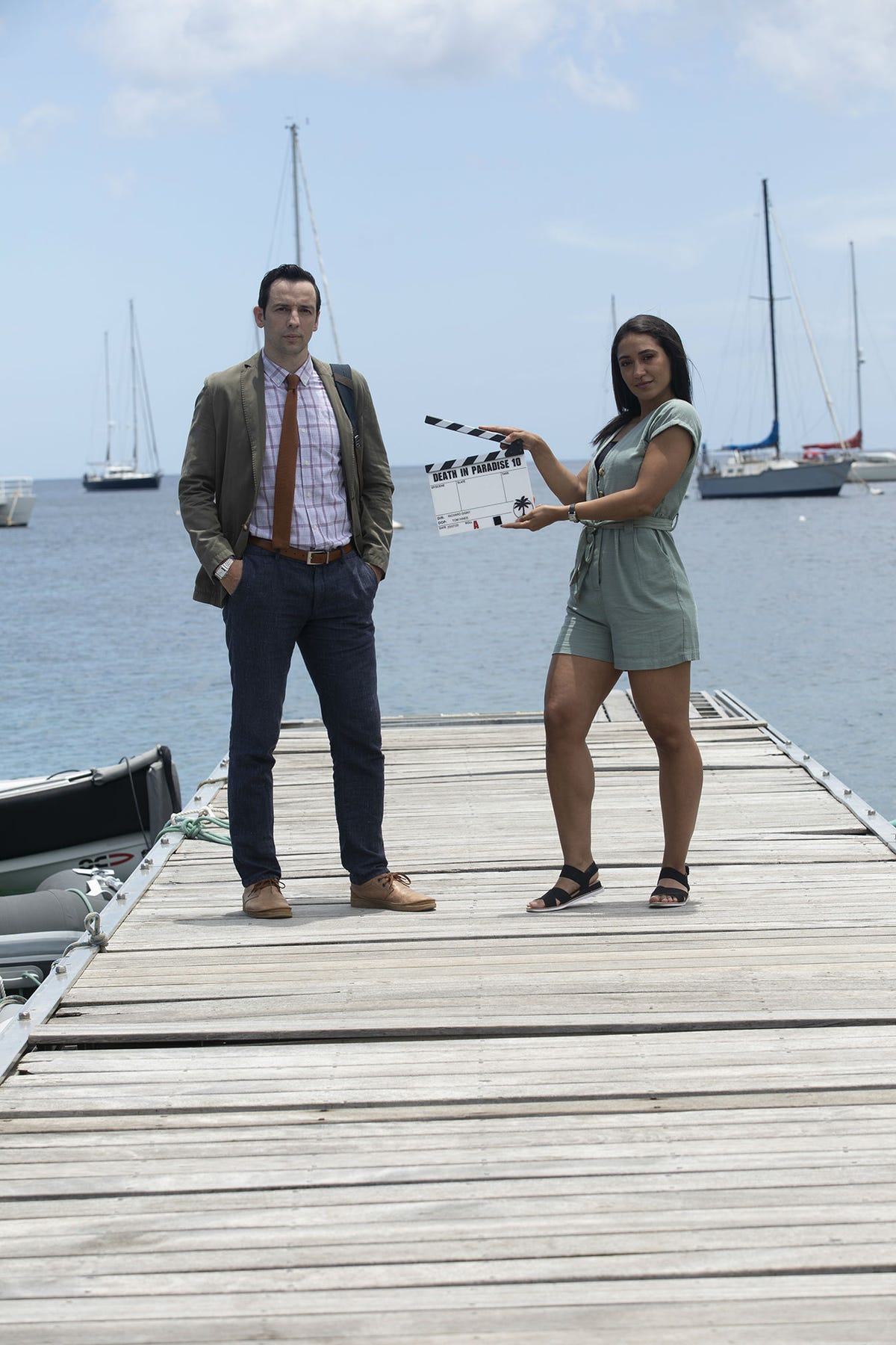 Death In Paradise stars share hilarious behind the scenes video