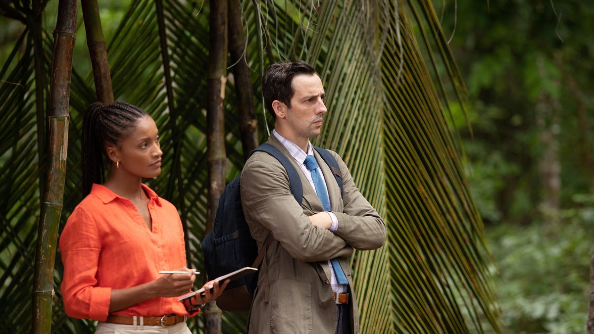 preview for Ralf Little shares behind-the-scenes Death in Paradise filming video (Instagram/@ralf.little)