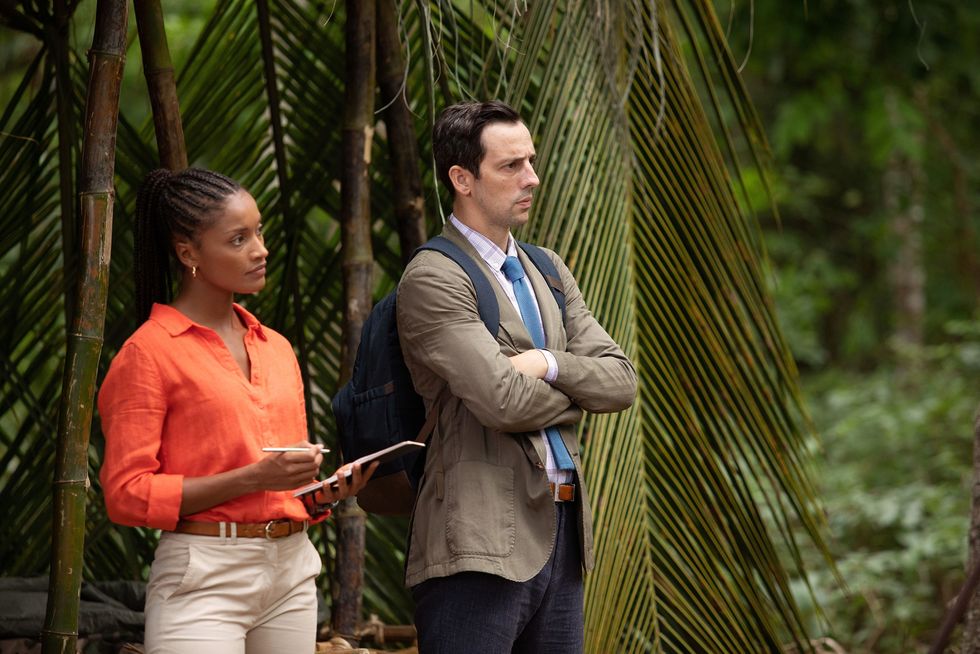death in paradise season 9, madeleine dumas and di neville parker