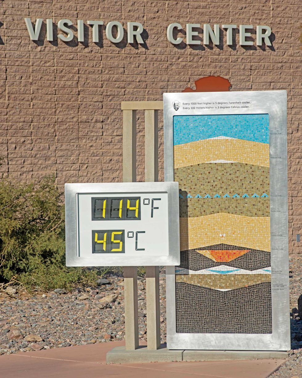 death valley, california, visitor center, extreme heat, extreme climate, alta journal