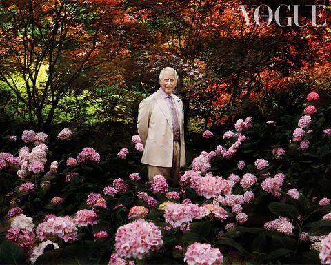 prince charles pictured for the december issue of british vogue where he discusses his sense of style and sustainable fashion