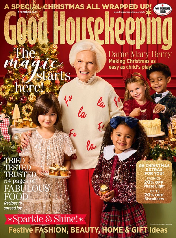 mary berry december cover text