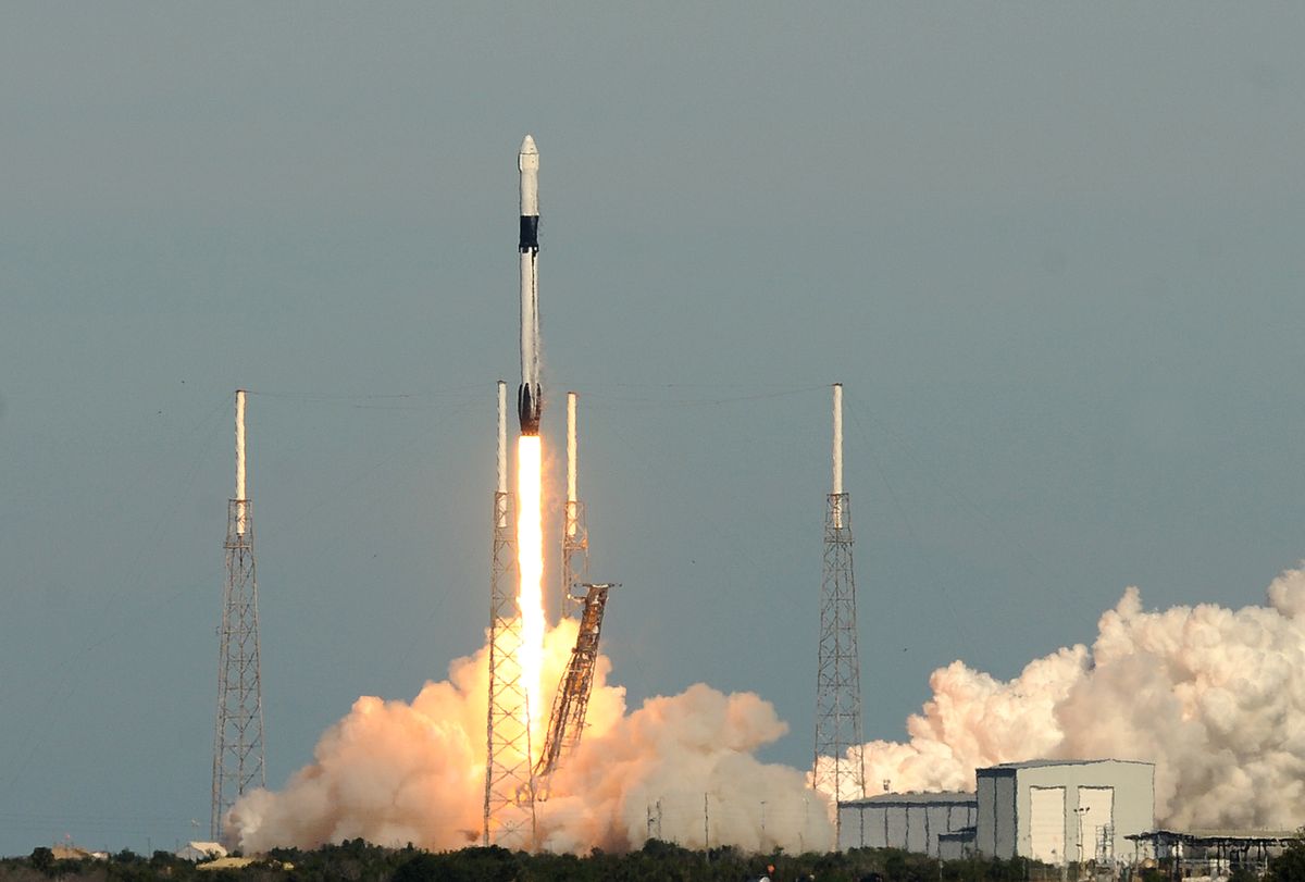 SpaceX Launches Resupply Mission To Space Station