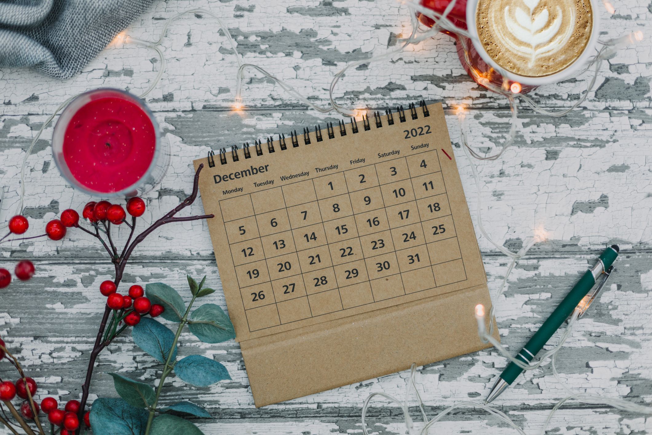 December Holidays and National Days - 2022 Calendar of Holidays