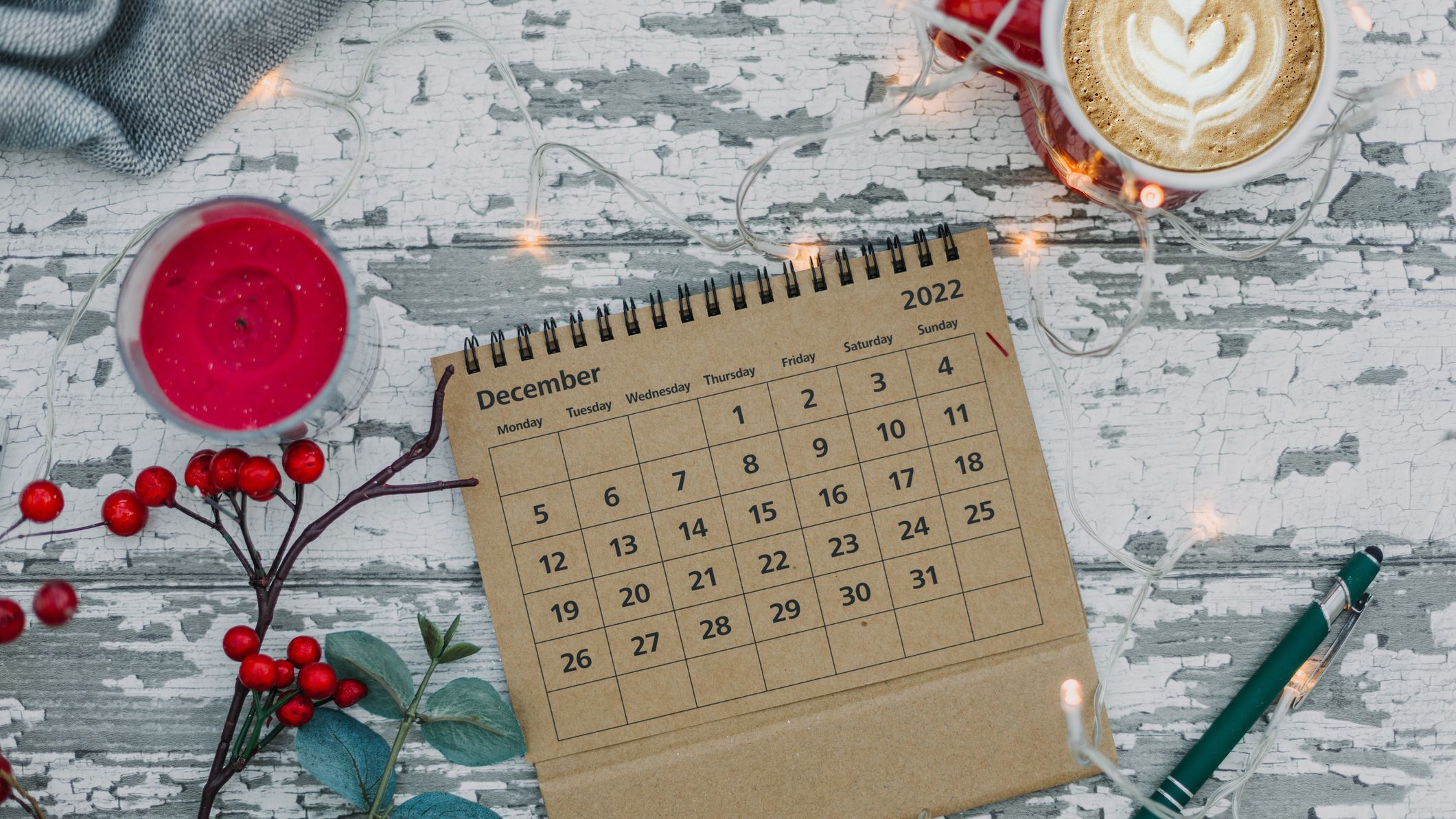 December Holidays and National Days - 2022 Calendar of Holidays
