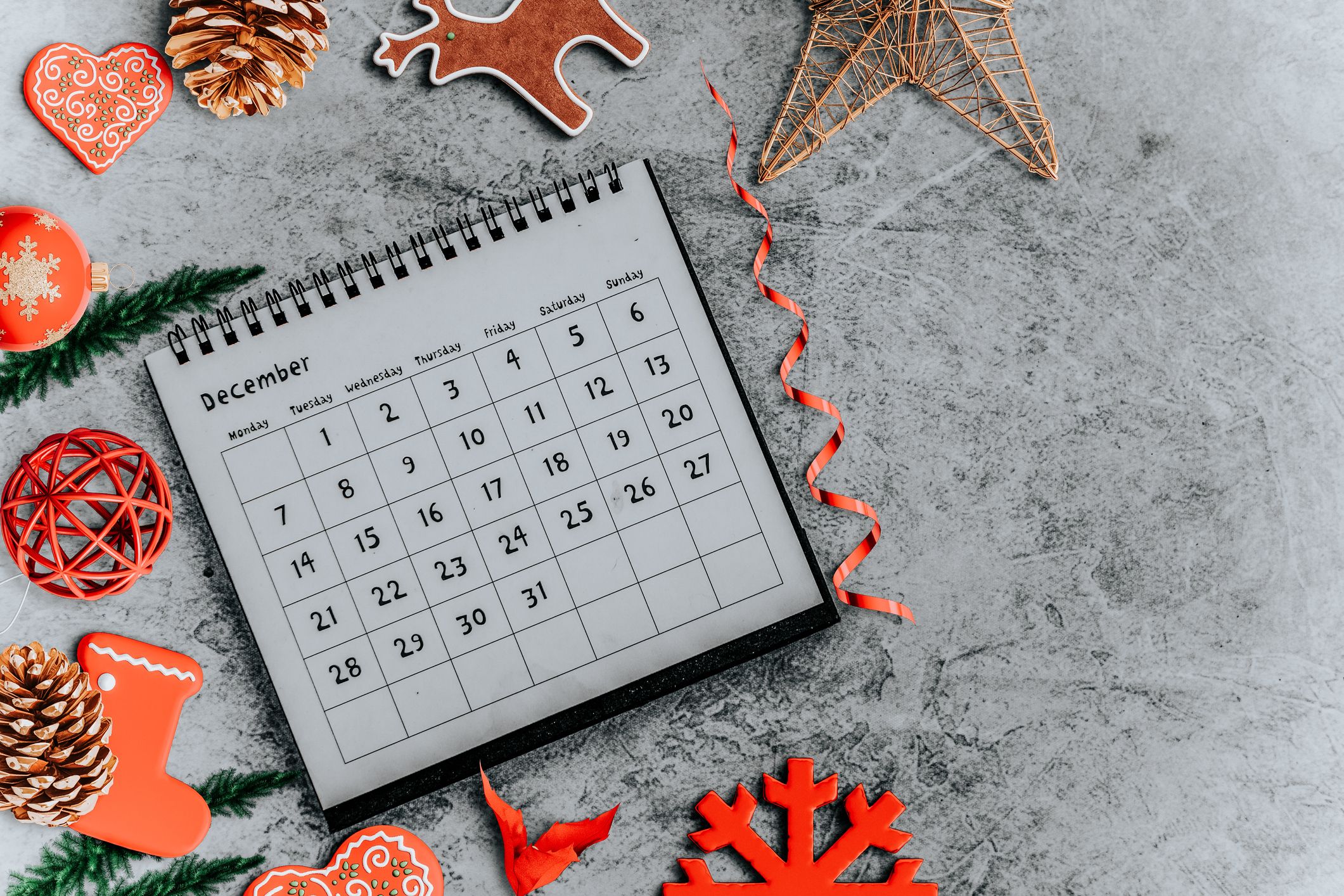 B-THERE 2 Count 16 Month Holiday Everyday Calendar Includes September 2019-December 2020 Wacky and Unique Holidays for Everyday 