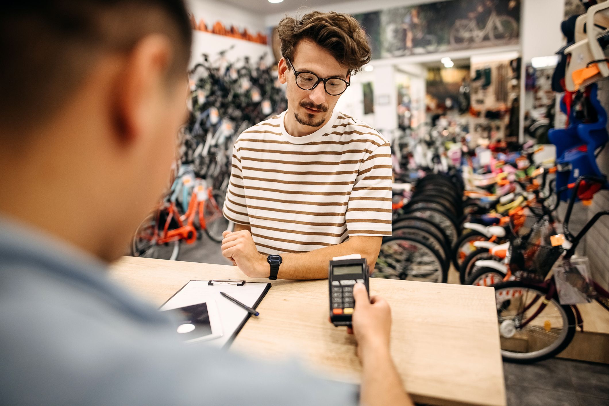 buying a bicycle