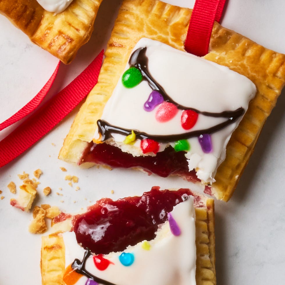 pop tarts decorated like ornaments