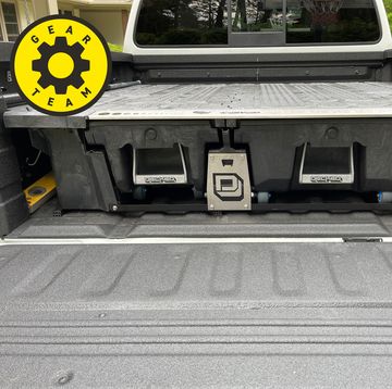 decked pickup truck bed storage drawer system