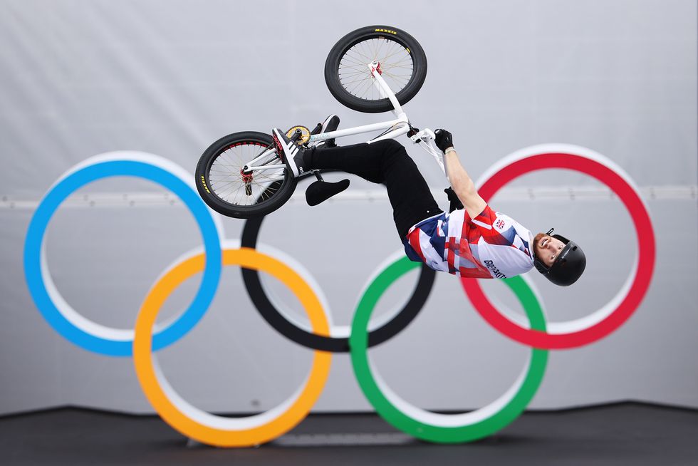 cycling   bmx freestyle   olympics day 8