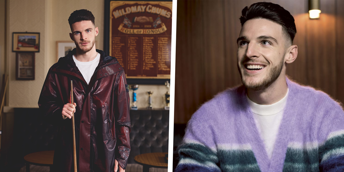 Declan Rice on His Love of Fashion: ‘I Don’t Wear Anything Rascal Now’