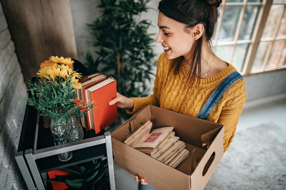 declutter most cluttered areas