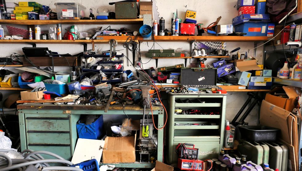 declutter your garage