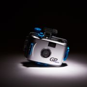 Product, Camera, Blue, Cameras & optics, Digital camera, Electric blue, 