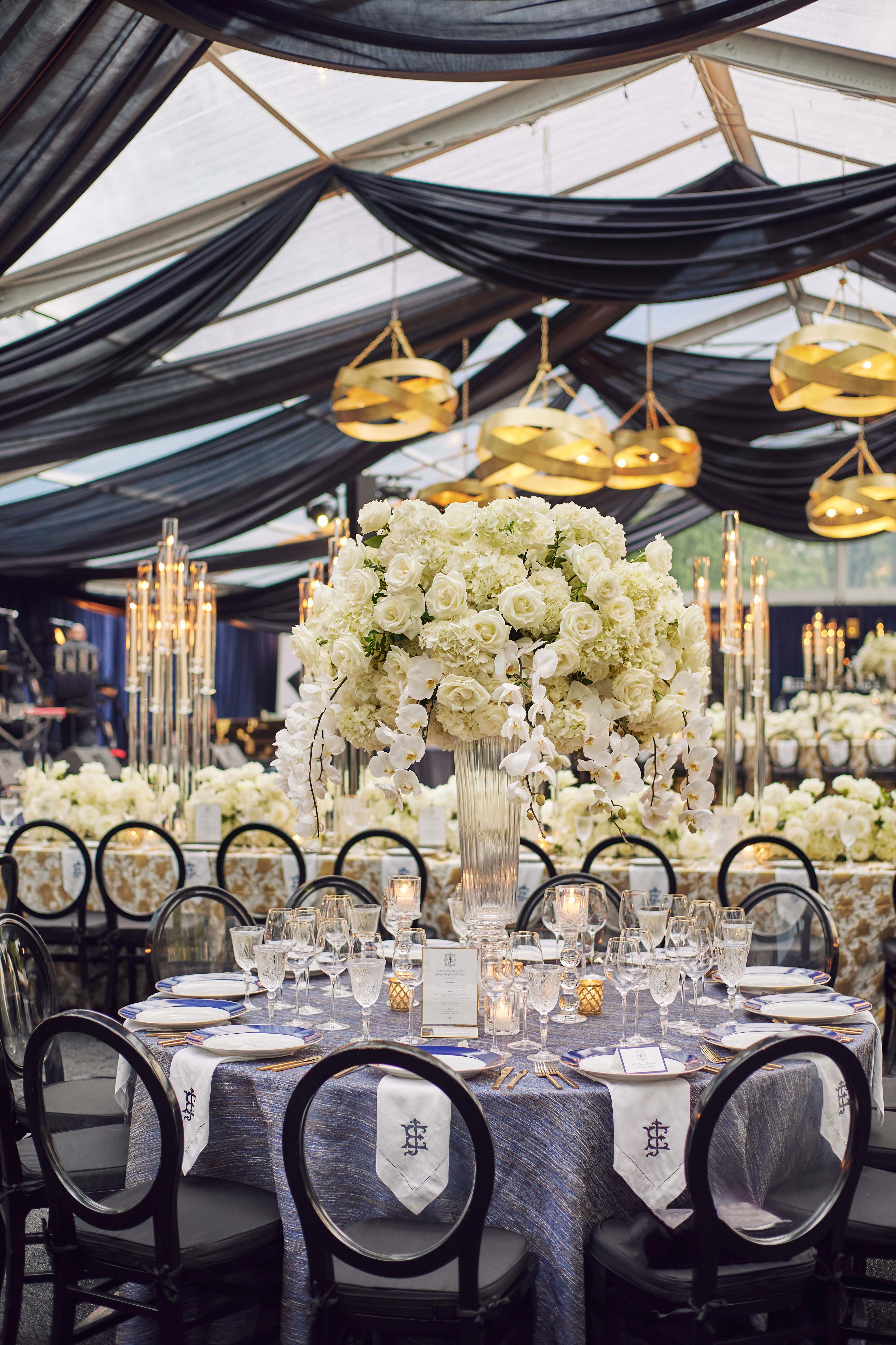 Eric Goldie & Jeremy Batoff's Gilded Wedding in the Maryland Countryside