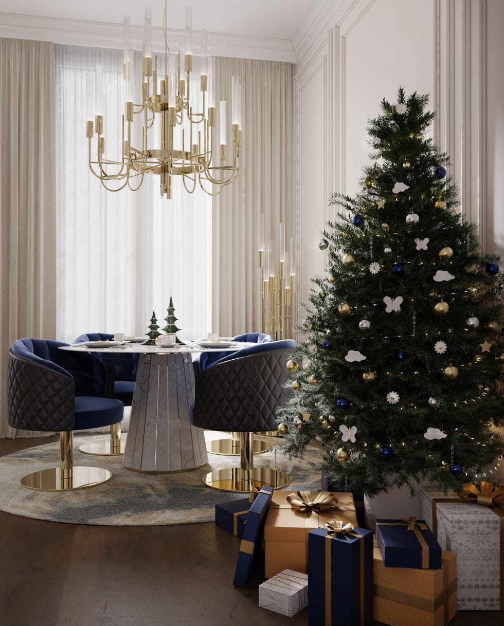 decoracion comedor navidad pullcast
