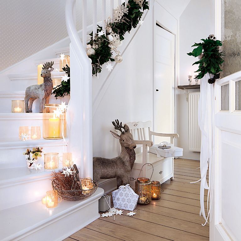 Cómo decorar tu recibidor para Navidad