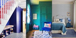 decorate with blue