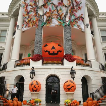 president obama and first lady celebrate halloween at the white house