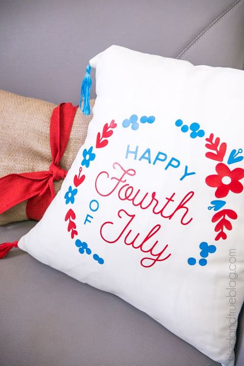 decorative pillow diy 4th of july decorations